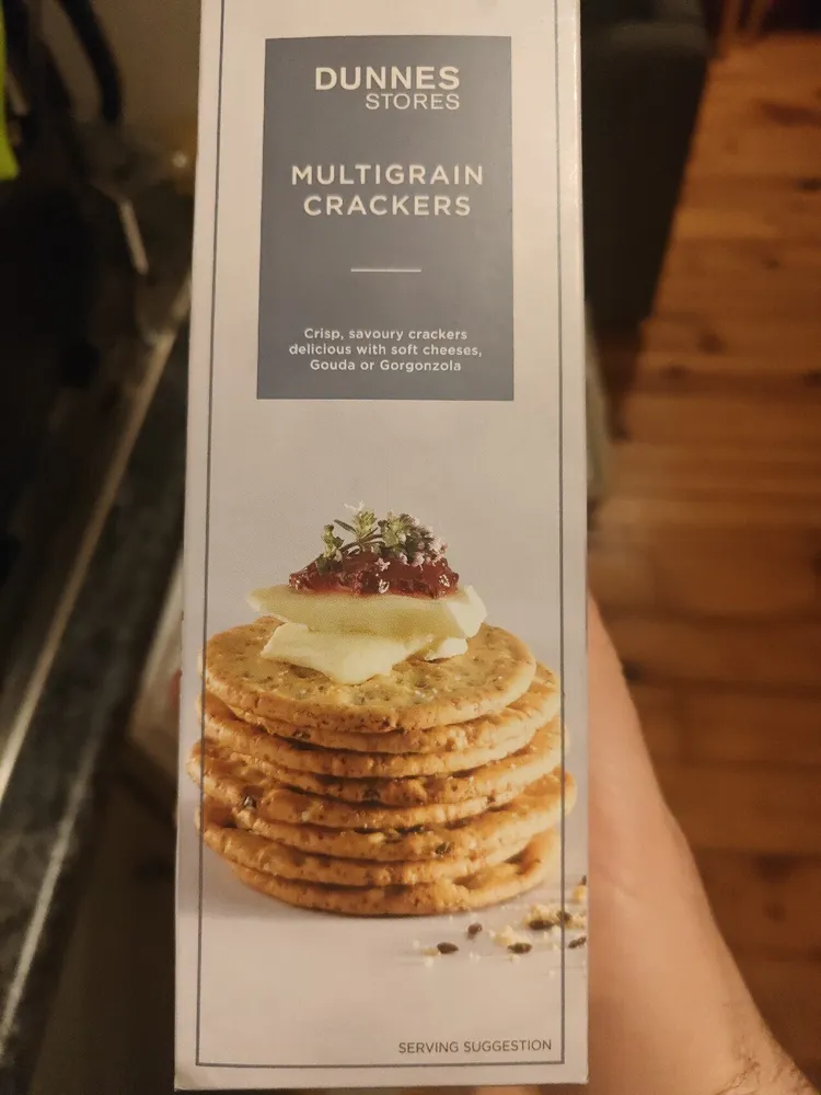Multigrain crackers