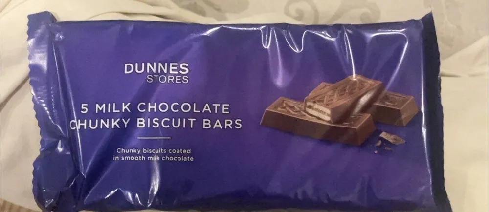 Chocolate Chunky Biscuit Biscuit Bars