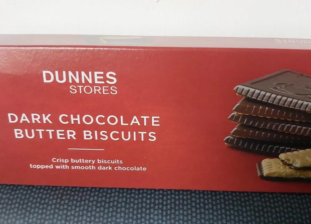 Dark Chocolate Butter Biscuits