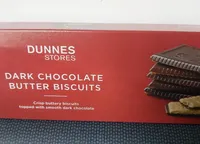 Dark Chocolate Butter Biscuits