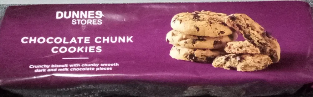 Chocolate chunk cookies