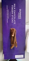 Milk Chocolate Finger Sticks