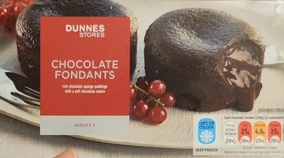 CHOCOLATE FONDANTS
