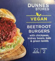 Beetroot burgers