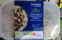 Vegetable Thai style curry