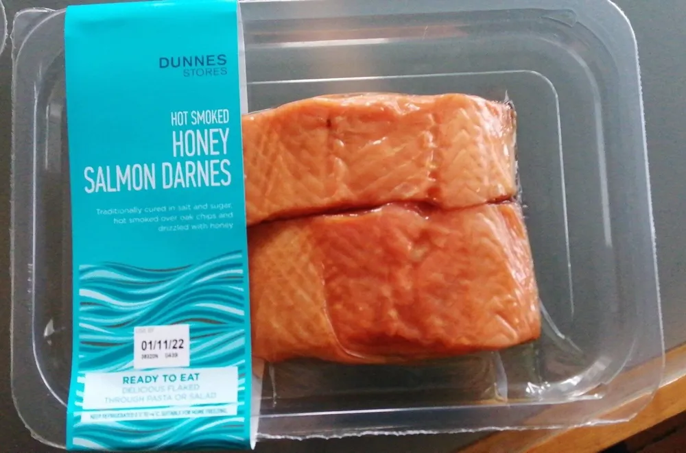 Hot smoked honey salmon