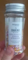 Colourful sugar strands