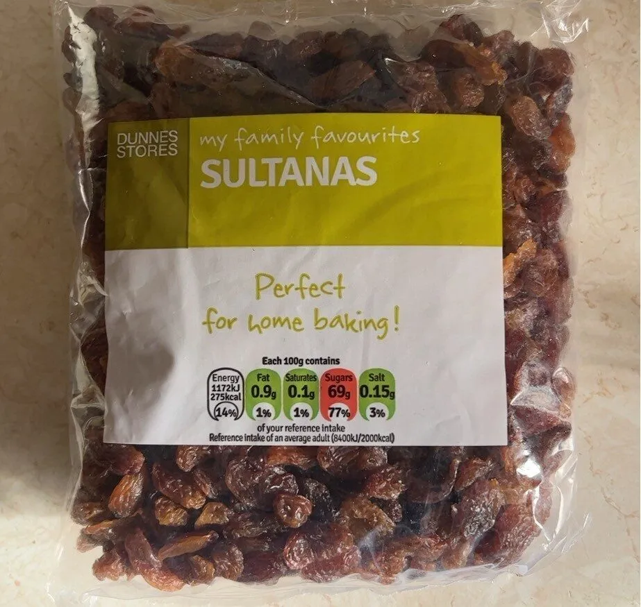 sultanas