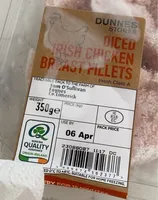 Diced irish chicken breast fillet