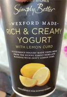 Rich & Creamy Yogurt with lemon curd