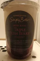 triple berry yogurt