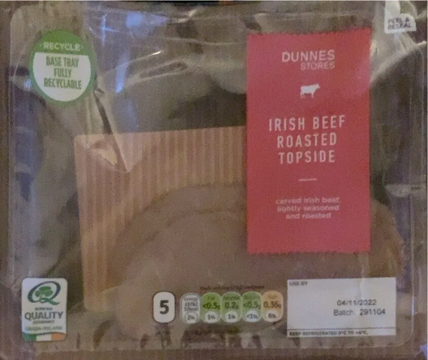 Irish Beef Roasted Topside