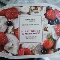 Mixed Berry & Meringue Ice Cream