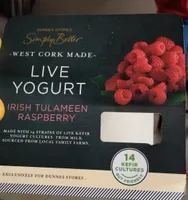 LIVE YOGURT IRISH RASPBERRY