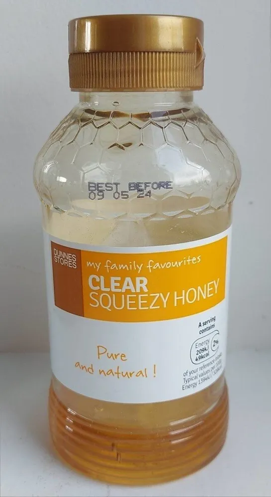 Clear Squeezy Honey