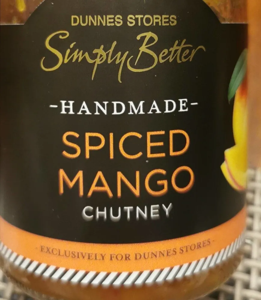 Handmade SPICED MANGO CHUTNEY