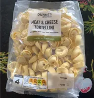 Meat and cheese tortellini