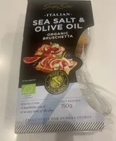 Italian sea salt & olive oil organic bruschetta