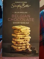 Belgian chocolate shortbread
