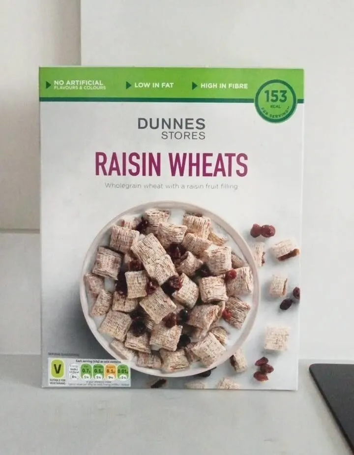 Dunnes stores raisin wheats