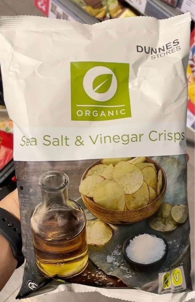 Organic sea salt & vinegar crips