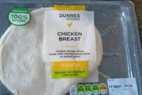 Chicken breast slices