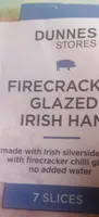 Firecracker glazed irish ham