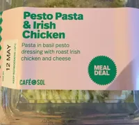 Pesto pasta and chicken