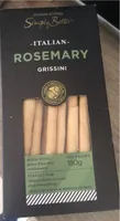 Itialian rosemary grissini