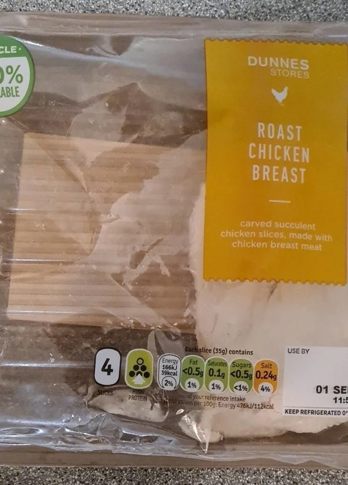 Roast chicken breast