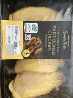 Irish Corn Fed Part Boned Chicken Breasts