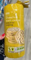 Unsalted corn cakes