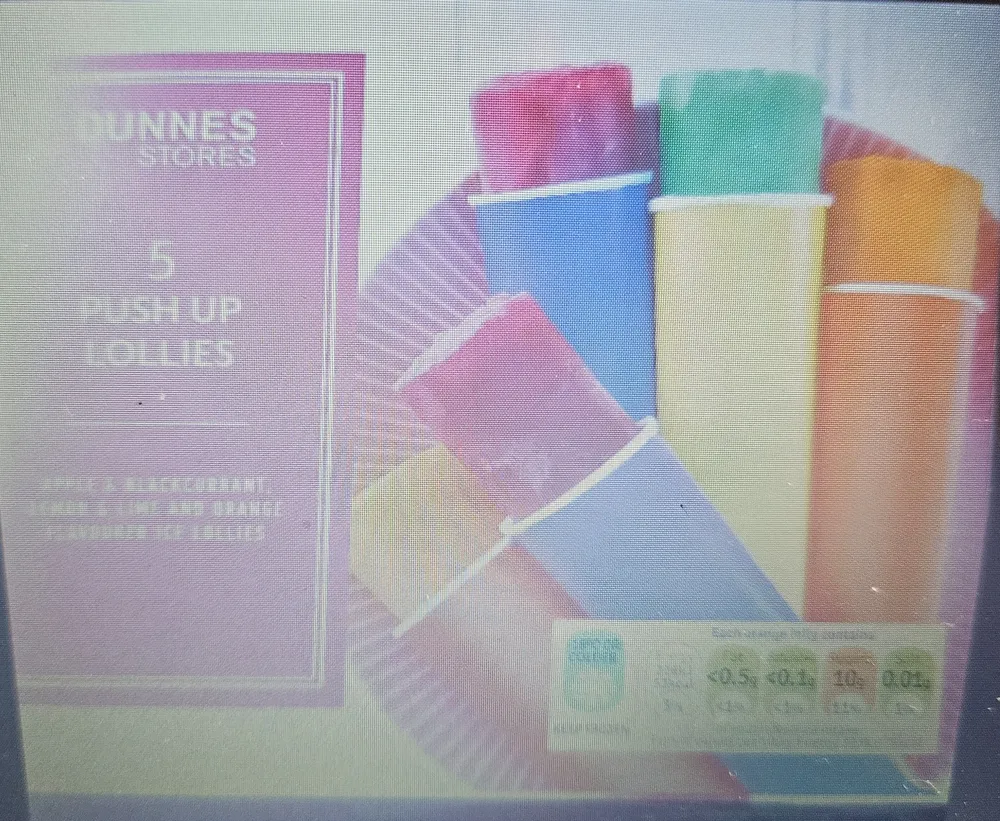 push up lollies