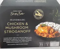 Chicken and mushroom stroganoff