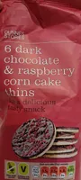 Dunnes Stores Dark Chocolate & Rasperry Corn Cake Thins