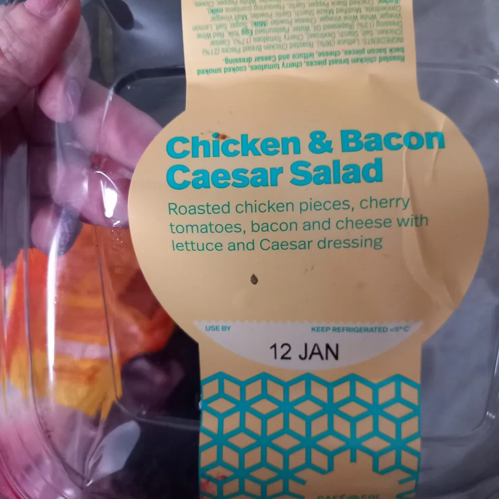 chicken and bacon censor salad