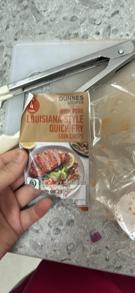 Irish Pork Louisiana Style Quick Fry Loin Chops