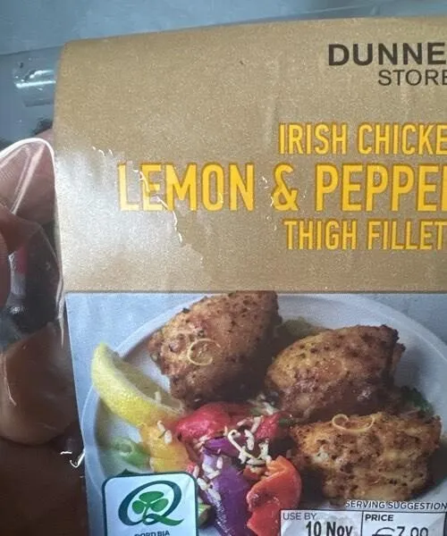 Lemon and pepper thigh fillets