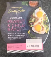Peanut and chilli rayu