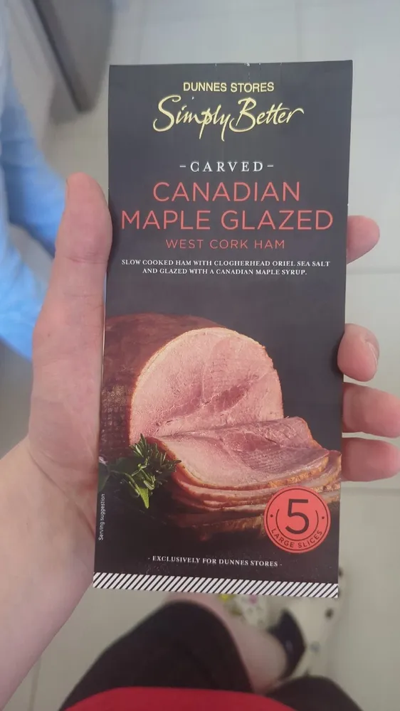 Canadian Maple Glazed Ham