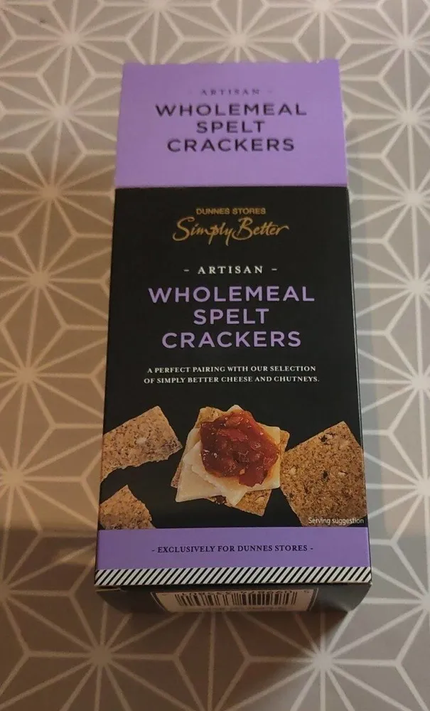 Wholemeal Spelt Crackers