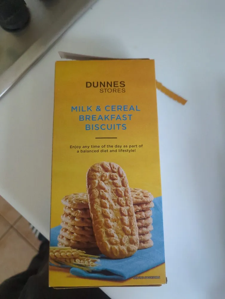 Milk & Cereal Breakfast Buecuits
