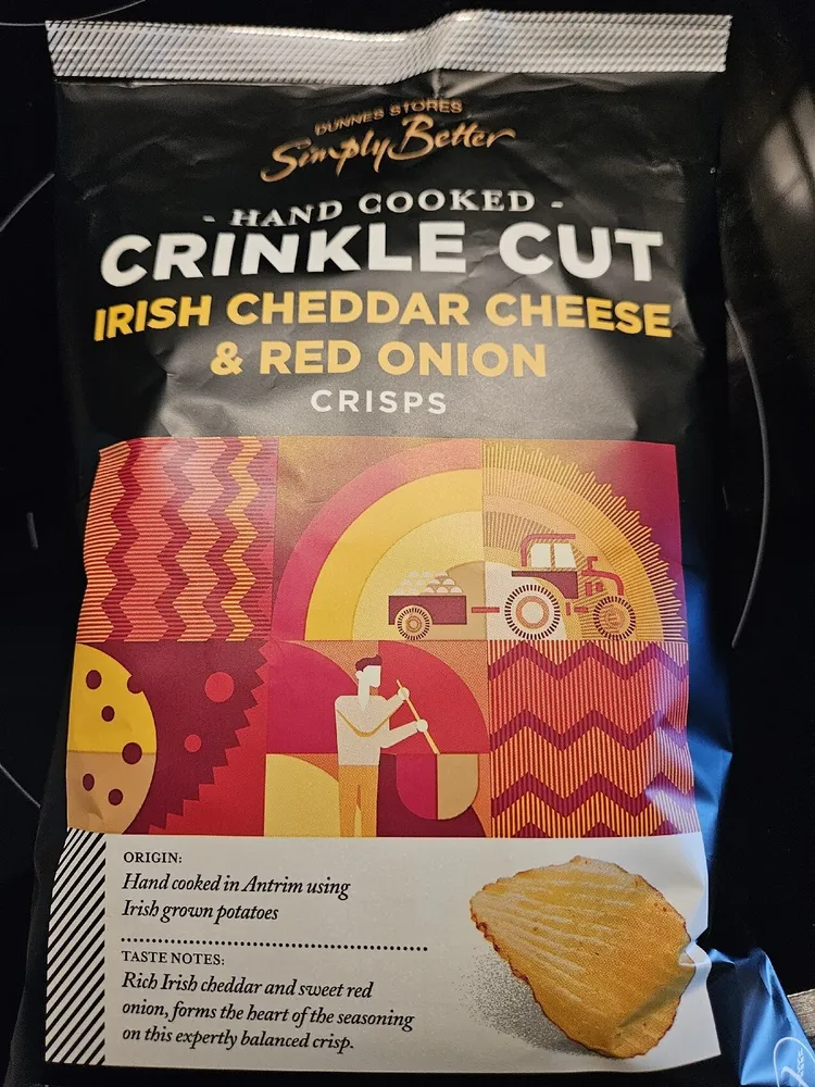 DUNNES STORES Simply Better HAND COOKED CRINKLE CU