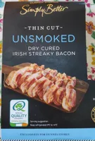 Thin Cut Unsmoked Streaky Bacon
