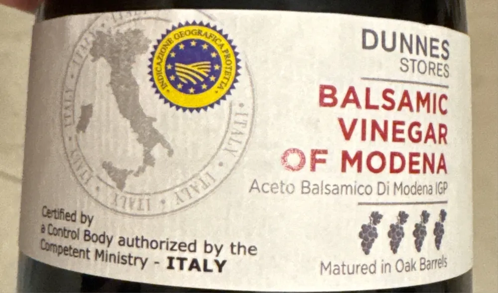 balsamic vinegar of Modena