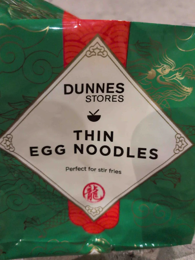 Thin egg noodles