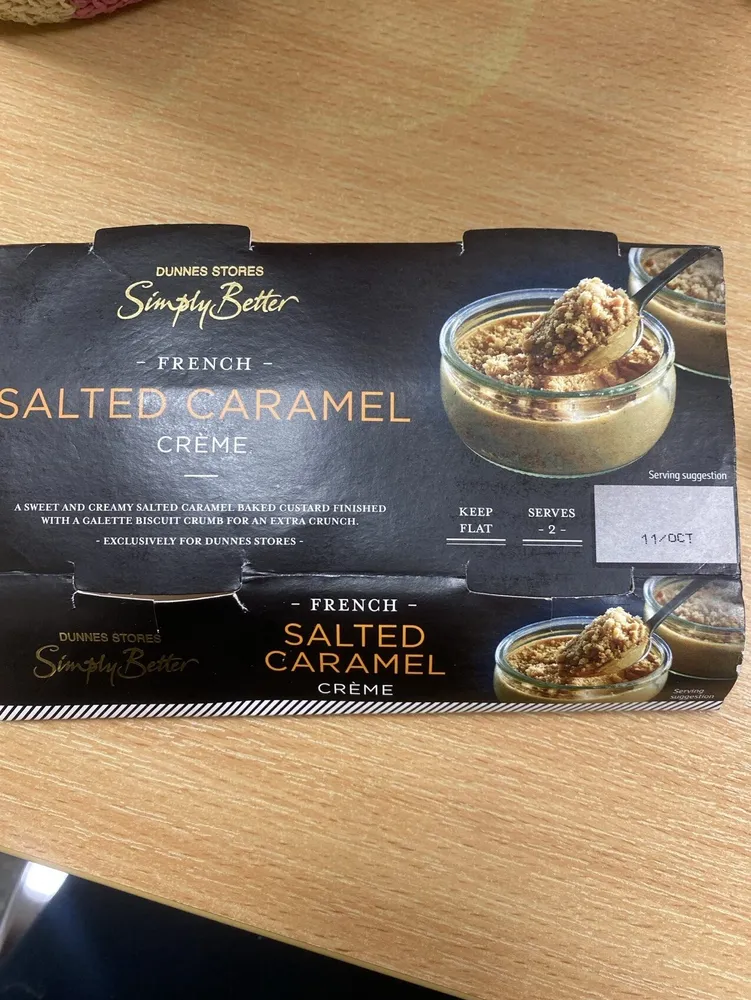 French Salted Caramel Crème