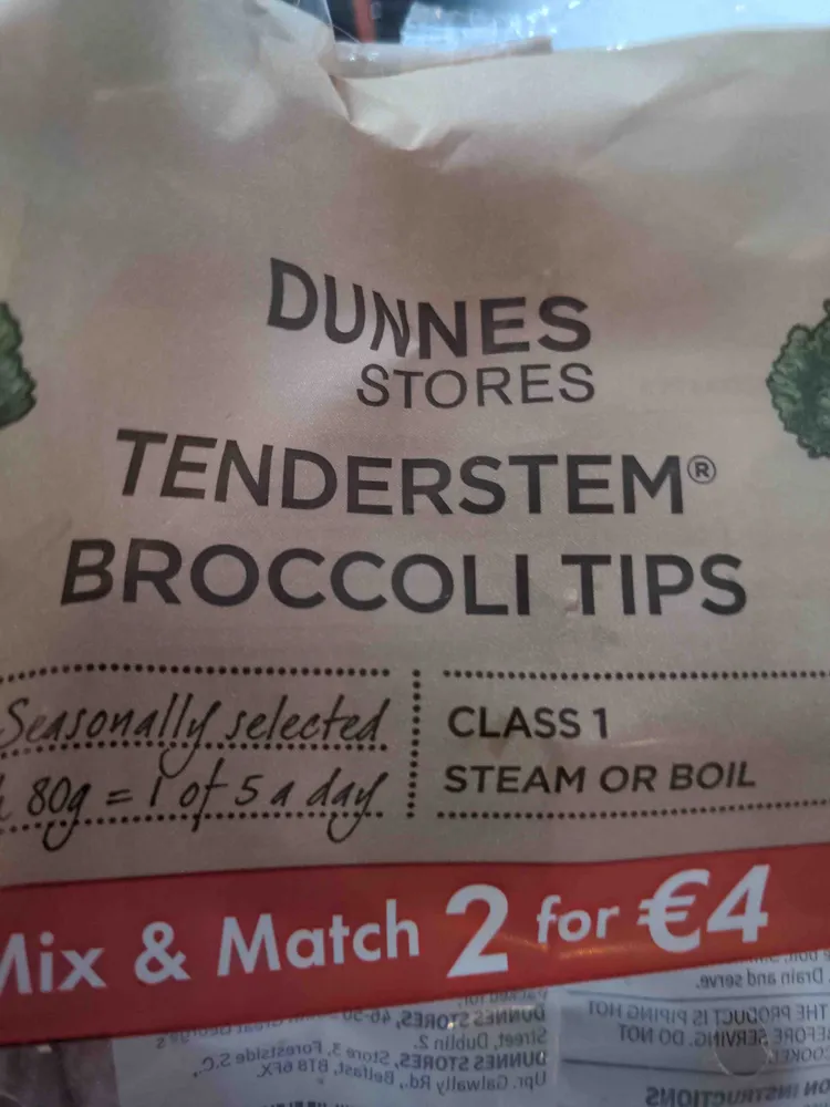 Tenderstem broccoli tips