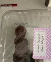 Double Chocolate Mini Muffins
