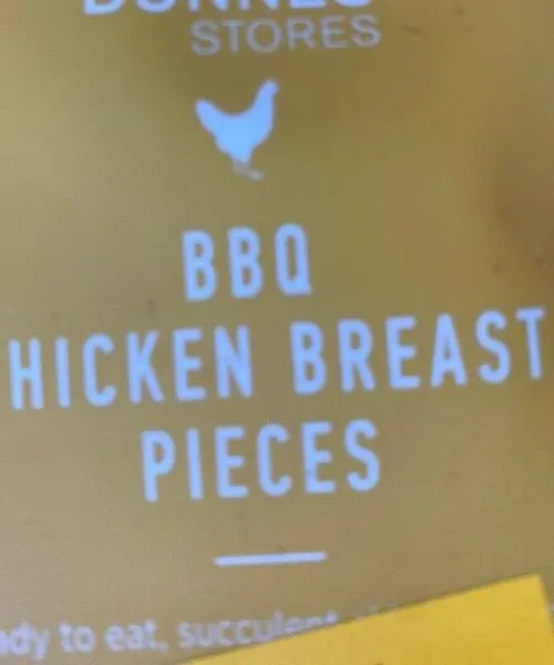 Bbq chicken pieces